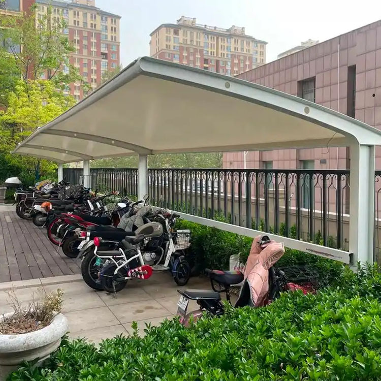 榆社县膜结构电动车棚